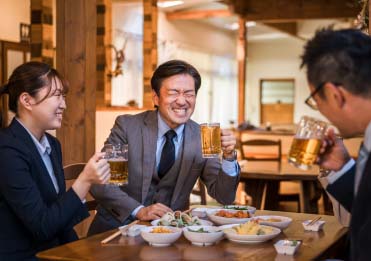 飲み会の帰り
